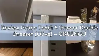 Review Graco Teddi 6 Drawer Double Dresser (Olive) &ndash; GREENGUARD Gold Certified, Interlocking Drawer