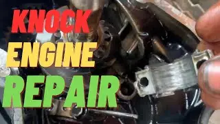 HOW TO REPAIR A KNOCK GENERATOR ENGINE(SMALL GENERATOR).