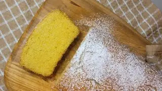 Orange Cornflour Cake (Soft & Golden)