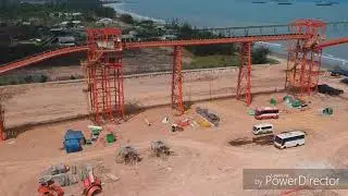 Lintech Progressing on Coal Terminal Project. Beautiful Construction.