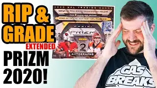 This 2020 Prizm Football box absolutely rocked me