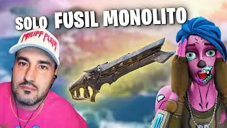💀 ¡GANANDO SOLO con FUSIL MONOLITO! 💀 ~ FORTNITE