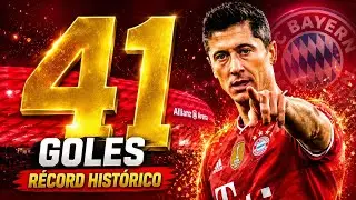 El RECORD GOLEADOR de LEWANDOWSKI (41 Goles en 29 Partidos) ᴴᴰ