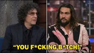 Howard Stern HUMILIATES Jason Momoa on The View &mdash; He Walks Out Furious