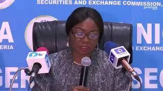 Highlights of Q1,2018 SEC Nigeria CMC Press Briefing