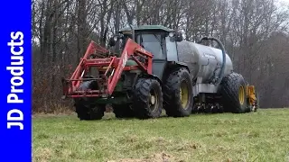 2017/John Deere 2850/Mest injecteren/Injection slurry/Jansen/Elspeet/Gülleeinarbeitung/NL