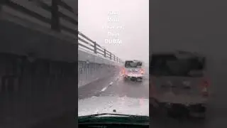 April 16, 2024 Record Rainfall in Dubai ⛈️ #dubai #rain #storm #mothernature #flood #mydubai