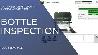 Machine Vision Example Application: bottles caps and seals inspection (food&beverage)