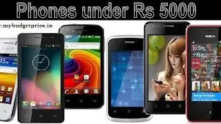 Best Smartphone Under 5000/2019/2020/Top 5 Phones Under 5000/Best Phones Under 5000/