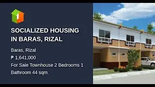 SOCIALIZED HOUSING IN BARAS, RIZAL