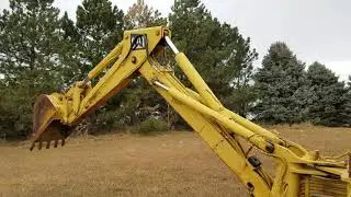 Cat 416 backhoe