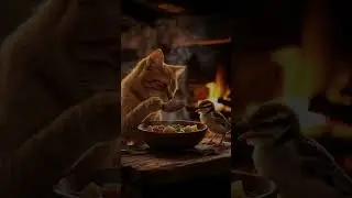 Paws & Feathers: An Unlikely Friendship 🐱#CatAndBird#shorts#animal friendship#viralvideo