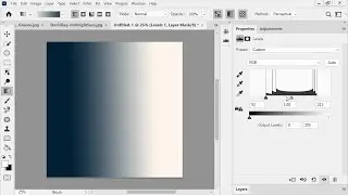 Photoshop Gradient Histogram