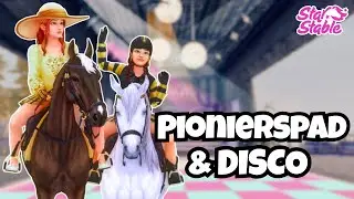 Pionierspad Punten Verdienen met Paarden Trainen en Disco 🪩💛 Star Stable Online