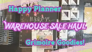 Happy Planner Warehouse Sale Haul || More Grimoire Goodies! || Mini & BIG Creative Journal Discbound