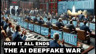 How It All Ends: The AI Deepfake War #apocalypticworld #scifi #disaster #ww3 #howitallends