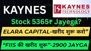 Kaynes Technology Stock | Elara Capital BUY Rating | Small Cap Fund Buying | Fundamental Analysis