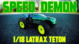2040 RC - SPEED DEMON: 1/18 Latrax Traxxas Teton PB 99kmh/61,5mph