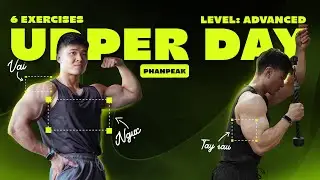 Full lịch tập NGỰC, VAI VÀ TAY SAU của mình!