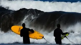 PUMMELED BY WAVES | SURFING AT SHI SHI BEACH