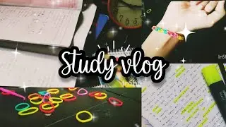 🌱Productive Study Vlog 03 ✨ | India | Study motivation | NTSE aspirant 🌱✨