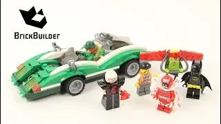 Lego Batman Movie The Riddler Riddle Racer 70903 - Lego Speed Build