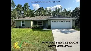 2618 W Laredo Drive | 4 Bedroom | 2 Bath | Citrus Springs, FL