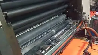 Single color poster printing on  fluorescent paper