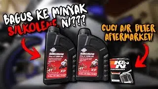 SAMPAH KE MINYAK SILKOLENE NI? CARA BASUH AFTERMARKET AIR FILTER!