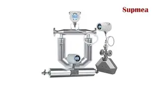 Supmea FCC600 Coriolis Mass Flow Meter | High-Accuracy Flow & Density Measurement