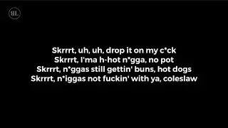 skrrt uh drop it on my car | Ski Mask - Foot Fungus (Lyrics) | Tiktok song