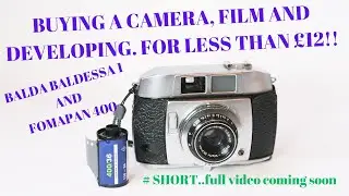 Camera, Film, develop for &pound;12 or $15  Intro #short