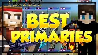 Top 10 BEST PRIMARY Weapons 2023 - Pixel Gun 3D