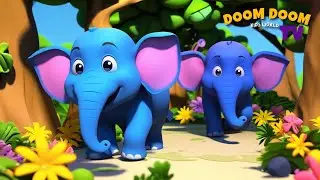 एक मोटा हाथी | Ek Mota Hathi Jhoom ke Chala | Hindi Rhymes for Kids
