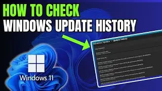 How To Check Windows Update History On Windows 11