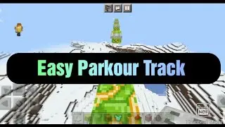 How To Make Easy Parkour Track In Minecraft || PlaYoR ( In Hindi )