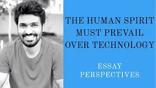 By Vinay Kumar G B: Essay Perspectives (12 July 2020)