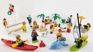 Lego City 60153 People Pack - Fun at the Beach - Lego Fast Build