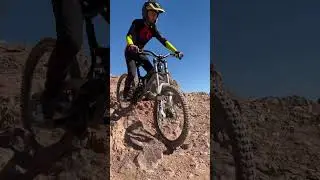 Gnarly line at bootleg canyon #mtb #bootleg canyon