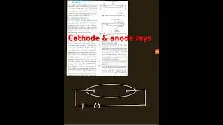 Anode ray n cathode ray experiment #chemistry #neet#iitjee