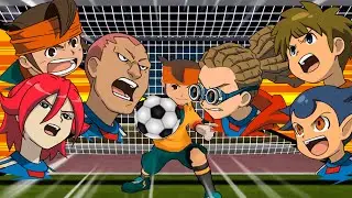Inazuma Eleven Go Strikers 2013 Xtreme - Inazuma Japan A vs Inazuma Japan B Wii 1080p (Dolphin)