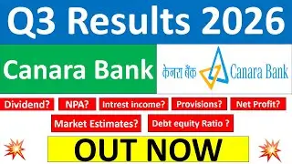 Canara Bank q3 results 2026 | Canara Bank results today | Canara Bank Share News | Canara Bank Share
