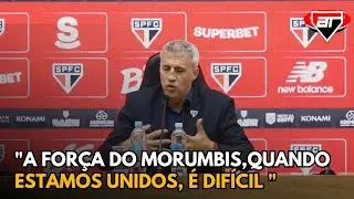 CRESPO DÁ CONSELHO A ALISSON NO SÃO PAULO, VALORIZA O ELENCO E A IMPORTÂNCIA DA TORCIDA NO MORUMBIS