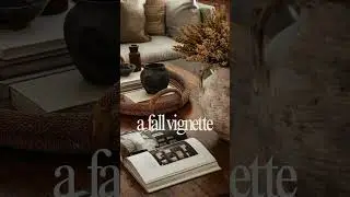 tiny styling tips that transform a corner #designtips #vignette #falldecor