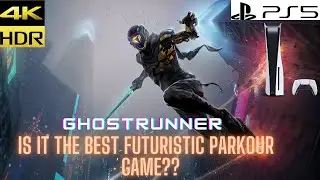 GHOSTRUNNER Ps5 4K 60fps HDR RTX Hindi gameplay