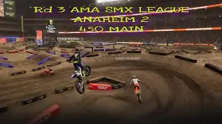 RD 3 Ama smx league A2 450 main ​⁠@SKRR_skrrt_332 ​⁠@MotoXMonster461 ​⁠@Kunotatewaky