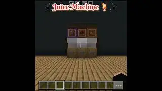 Juice Machine In Minecraft 🍹#minecraft #shorts