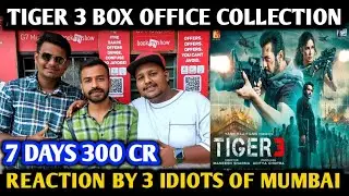 Tiger 3 Box Office Collection | Reaction By 3 Idiots | Salman Khan | Katrina Kaif, Emraan Hashmi