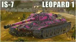 IS-7 & Leopard 1 ● WoT Blitz