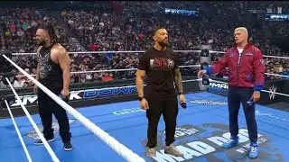 Roman Reigns confronts Cody Rhodes and Jacob Fatu on Smackdown | Wwe Smackdown Highlights